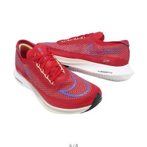 NIKE ZOOMX STREAKFLY DJ6566-601 Sneakers Red Blue Men's Size 8.5